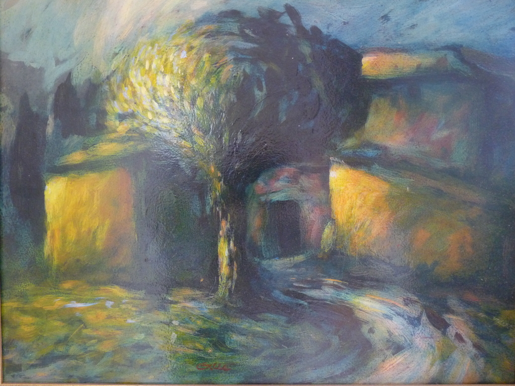 ELMAR GILLE ACRYL OP PANEEL kopen? Bied vanaf 140!