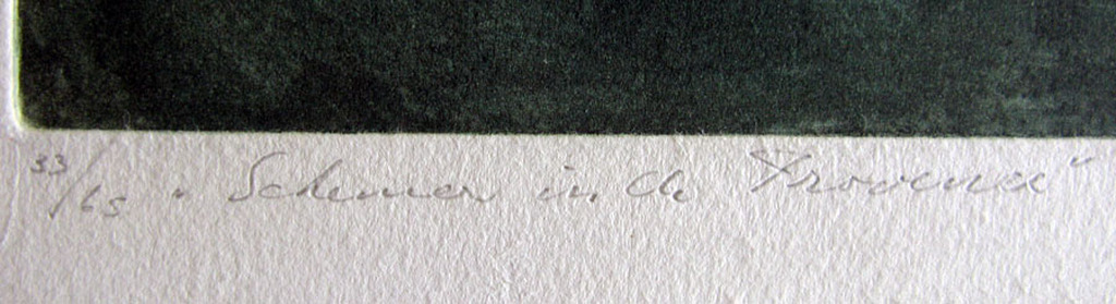 Willy Belinfante - SCHEMER IN DE PROVENCE - kleurets kopen? Bied vanaf 1!