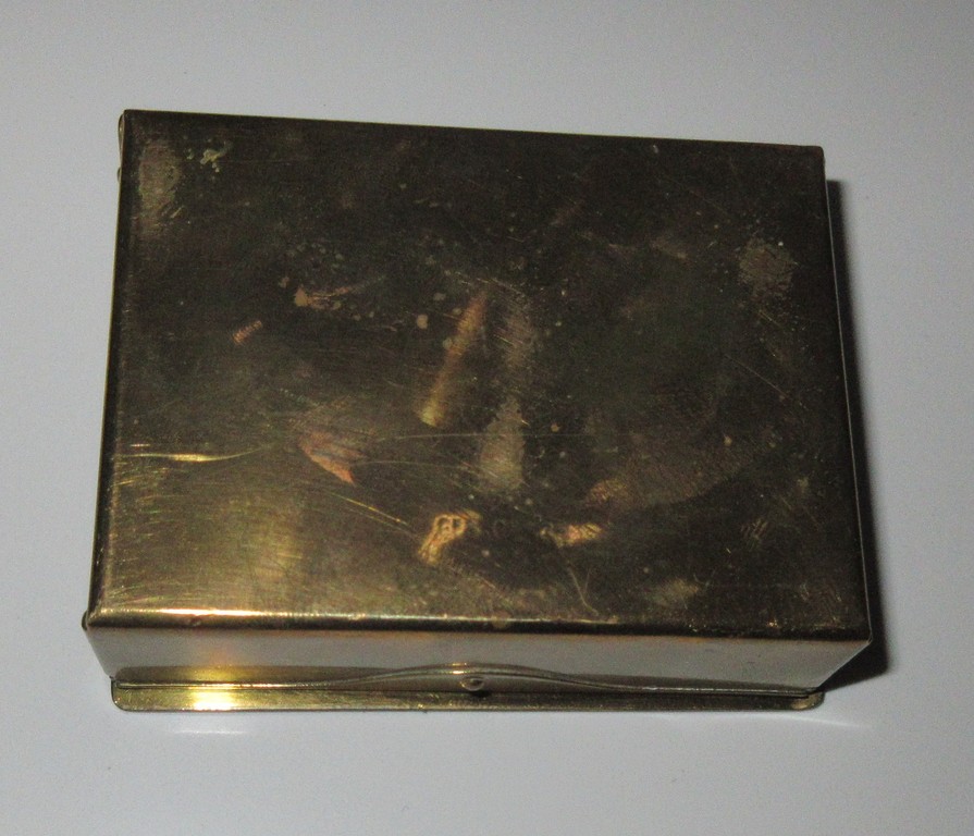 Duits Jugendstil Messing dekseldoosje kopen? Bied vanaf 15!