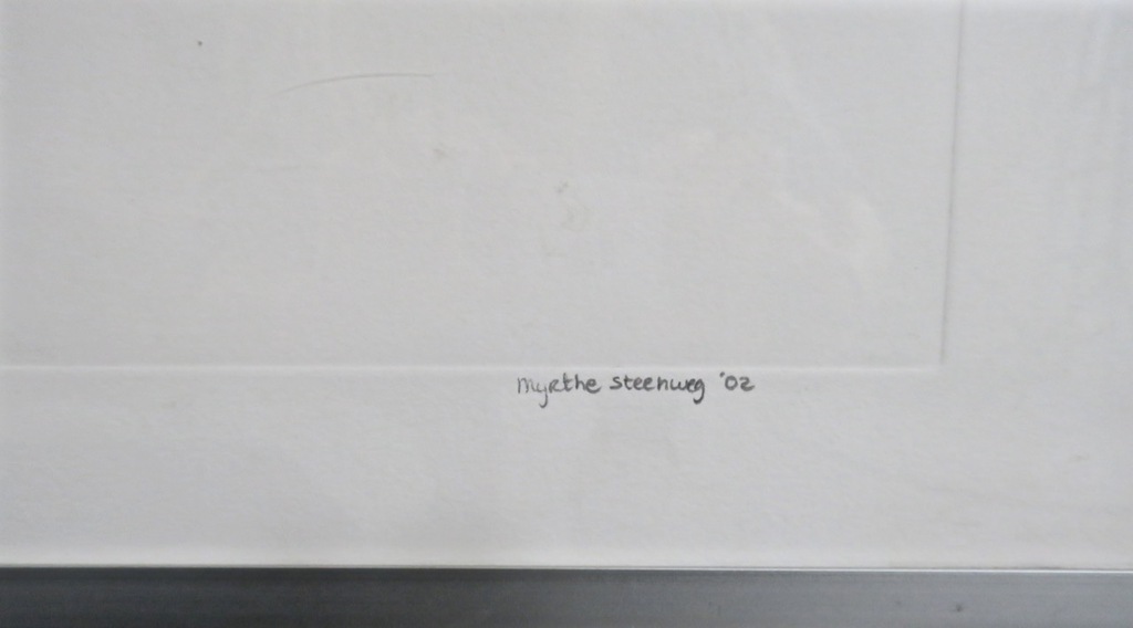 Myrthe Steenweg: Ets, Z.T. (Zeer groot) kopen? Bied vanaf 100!