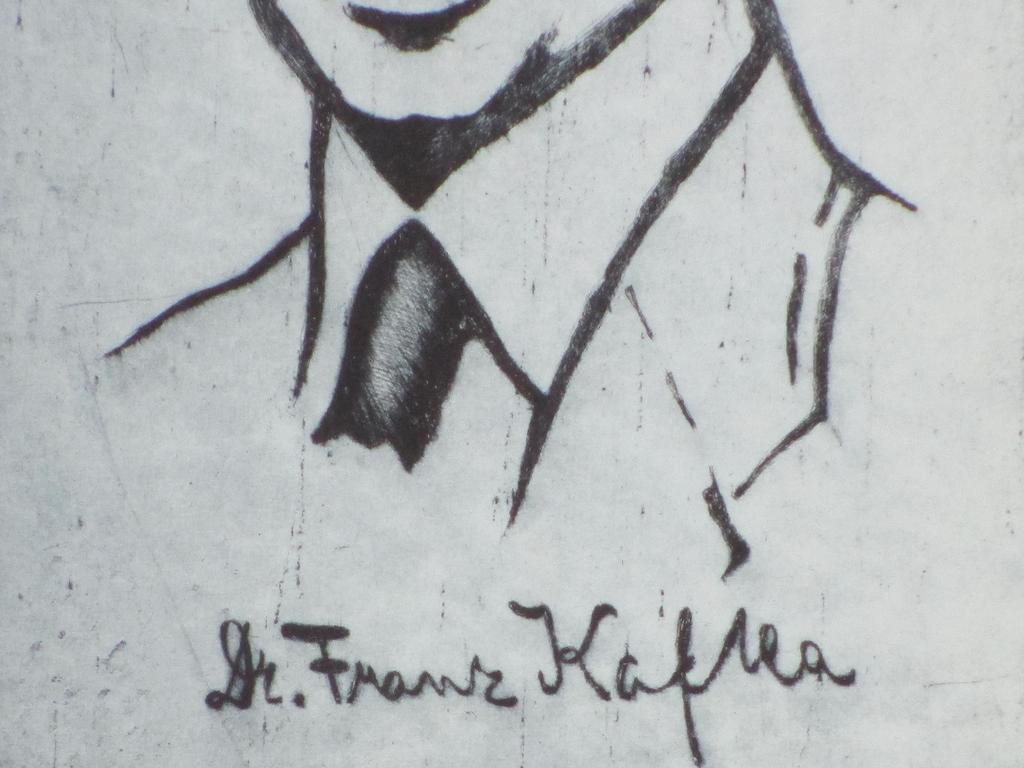Anoniem, Portret Franz Kafka, Ets kopen? Bied vanaf 35!