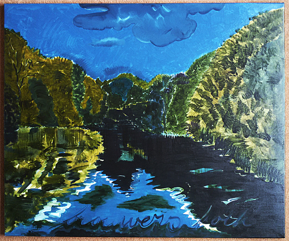 Laatste keer: Frank Ruijter - Brouwerskolk, olieverf op doek (zeer groot) kopen? Bied vanaf 1!