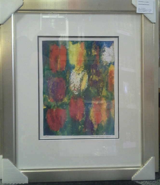 Zeefdruk van Franz l. Lauter, ingelijst kopen? Bied vanaf 50!