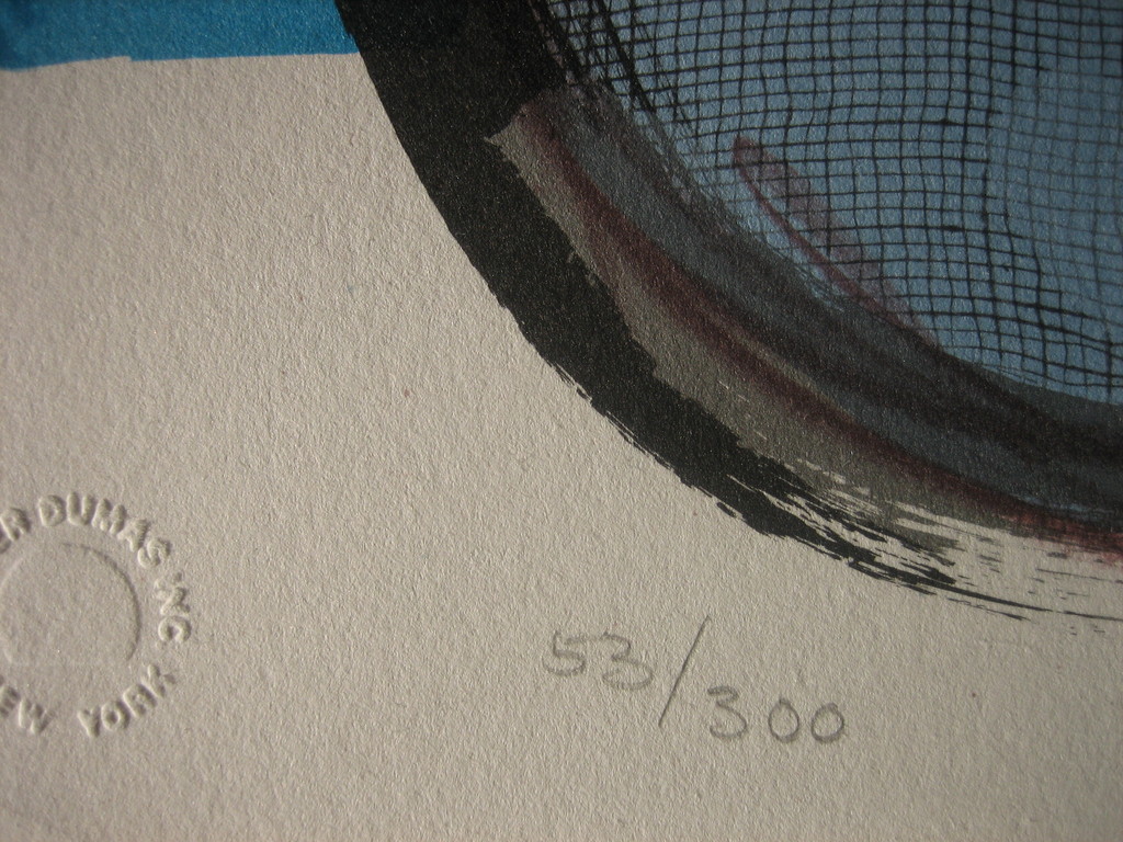 Jorge Dumas - The Offering - handgesigneerde lithografie - oplage 300 ex. kopen? Bied vanaf 1!