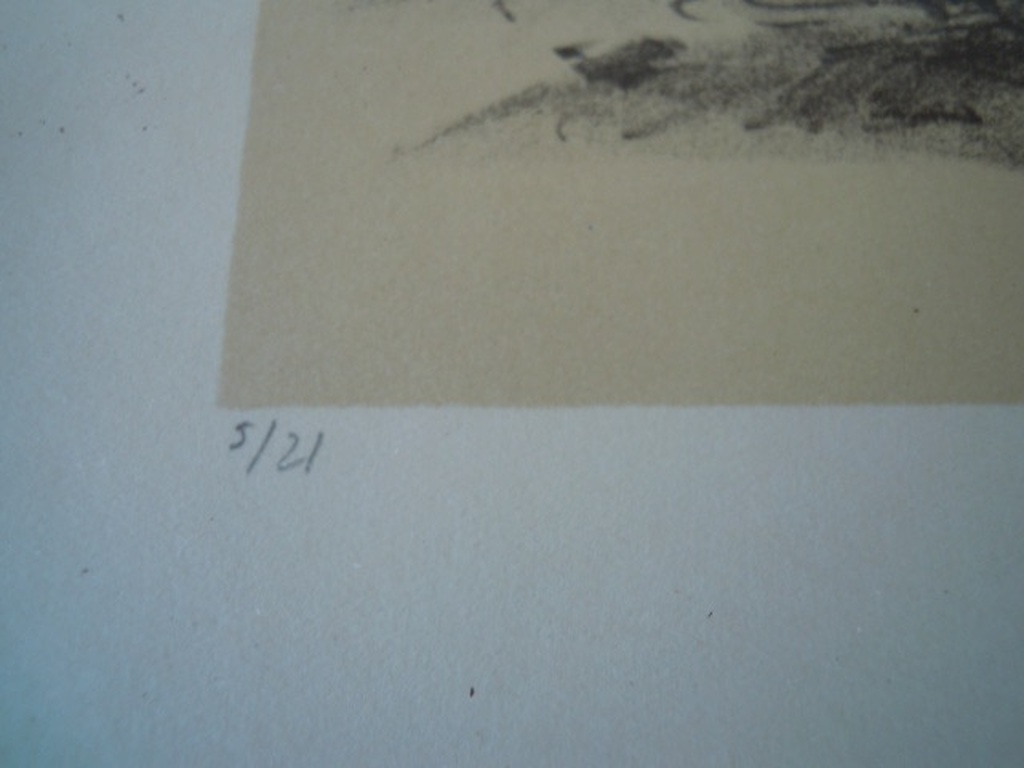 4 Steendrukken JACHTTAFERELEN - hand gesigneerd  en genummerd uit 1968  kopen? Bied vanaf 1!