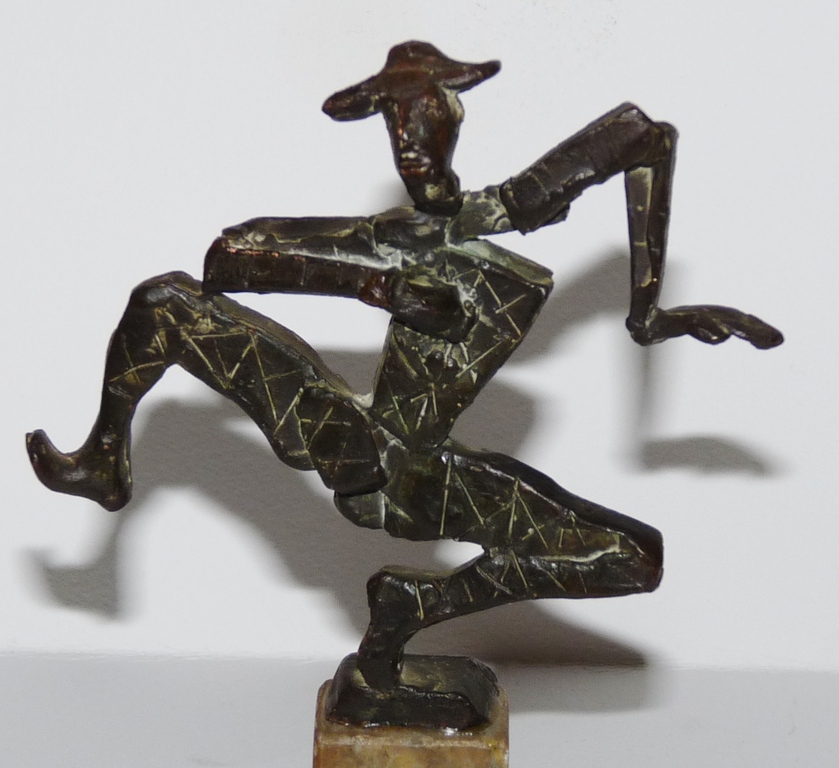 Eric Claus, Bronzen beeld, Nar verkocht voor € 240!