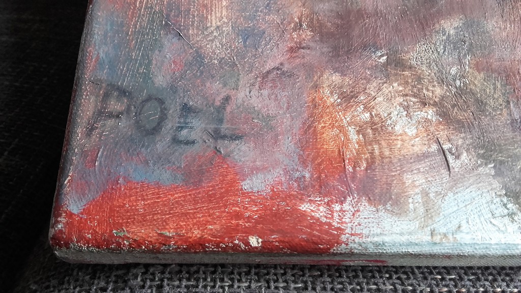 Theo Poel - Abstracte Voorstelling - Gesigneerd kopen? Bied vanaf 1!