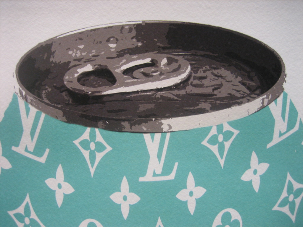 Death NYC Limited Edition Signed Graffiti painting Art Print Queen Blue Soda kopen? Bied vanaf 1!