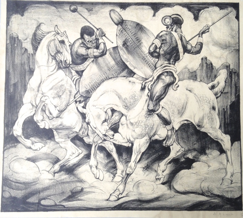 AM Luyt. Litho.  kopen? Bied vanaf 1!