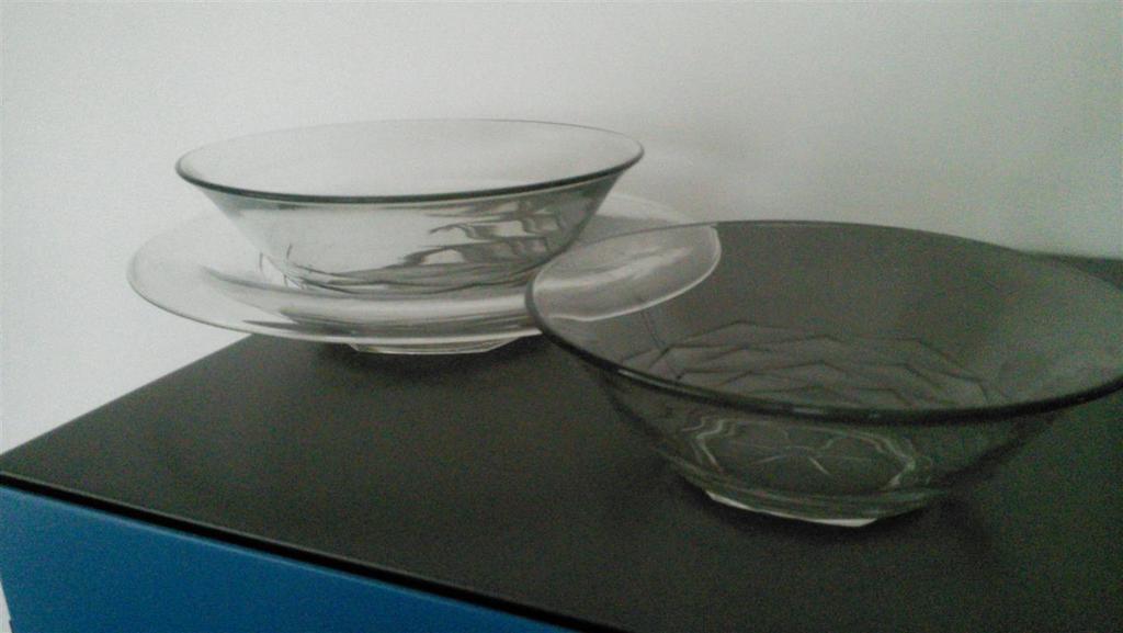 A.D. Copier set van 3 persglas schalen Pijnappel kopen? Bied vanaf 17!