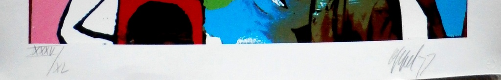 Karel Appel - zeefdruk: Thursday - 1977 kopen? Bied vanaf 200!