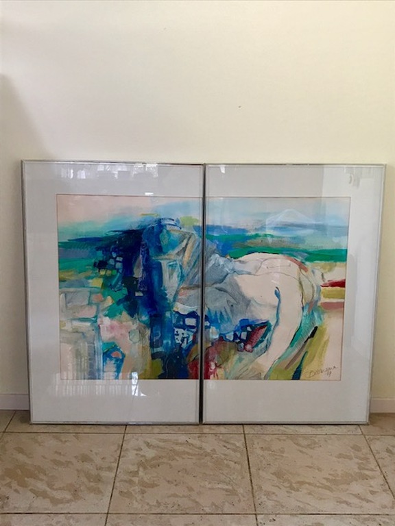 Marijke Boomsma " In de tempel van Karnak" 2-luik kopen? Bied vanaf 200!