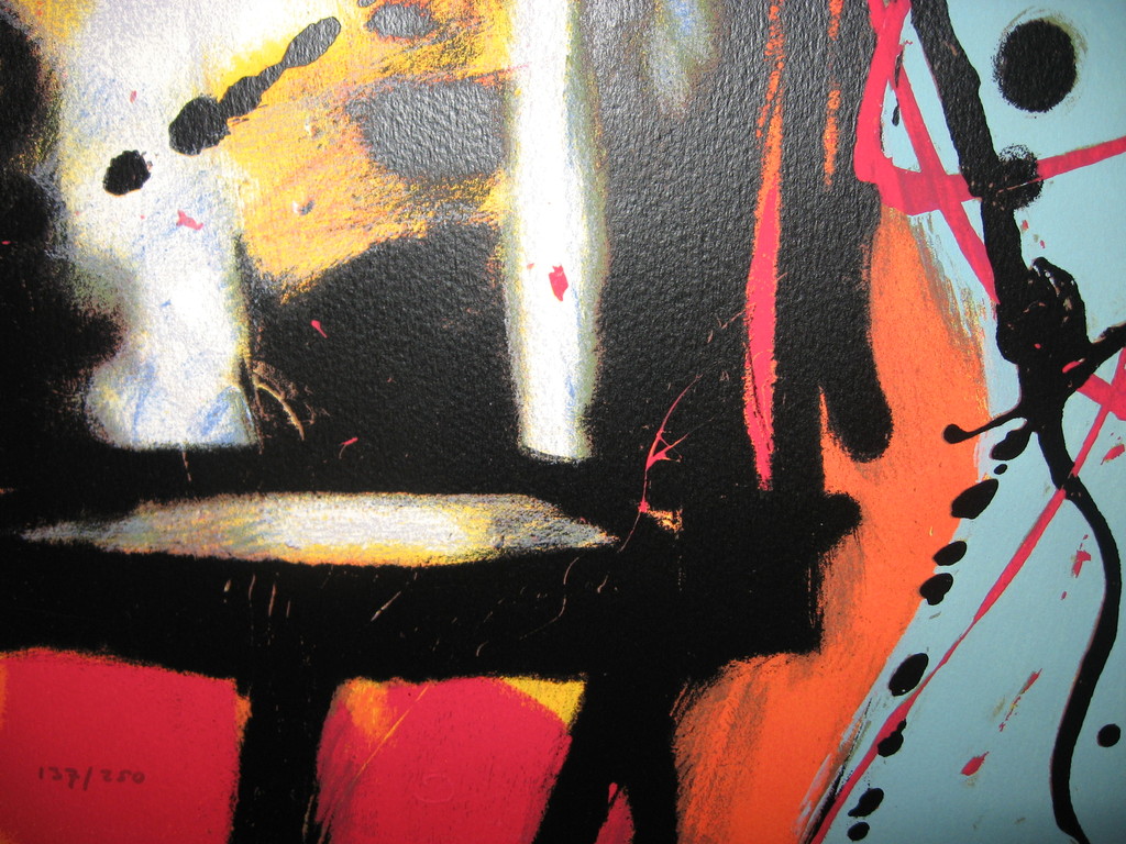 Herman Brood: De drummer - zeefdruk - opl. 250 ex. kopen? Bied vanaf 179!