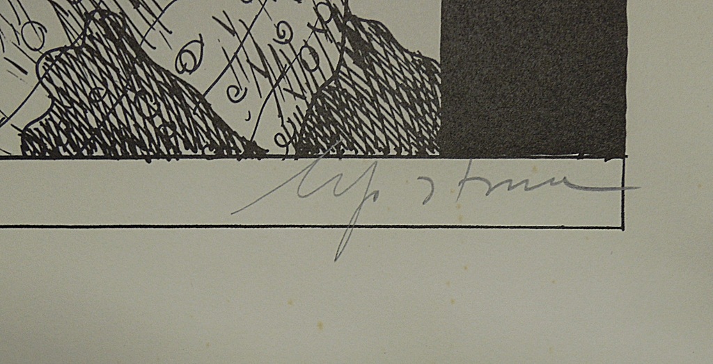 Hannes Postma - Pandora A - handsignierte Original-Lithographie kopen? Bied vanaf 30!