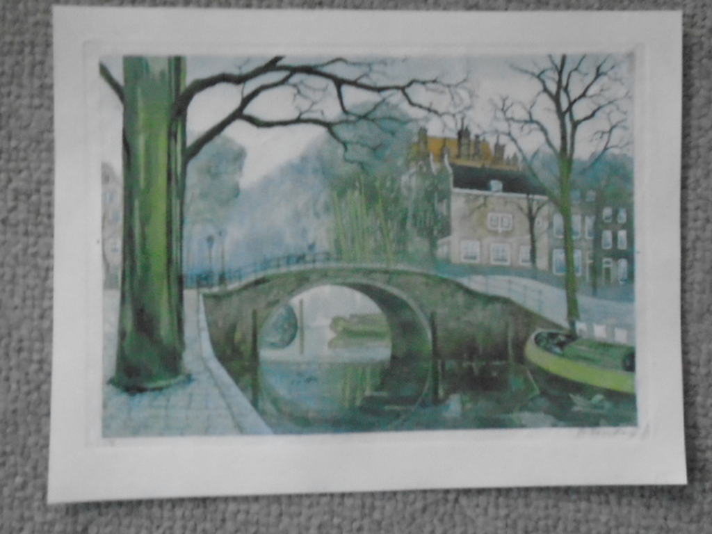 Frans Everbag - kleurenets - Reguliersgracht bij de Keizersgracht kopen? Bied vanaf 75!