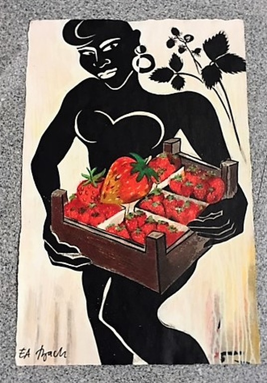 Originele Zeefdruk EA Elvira Bach. kopen? Bied vanaf 395!