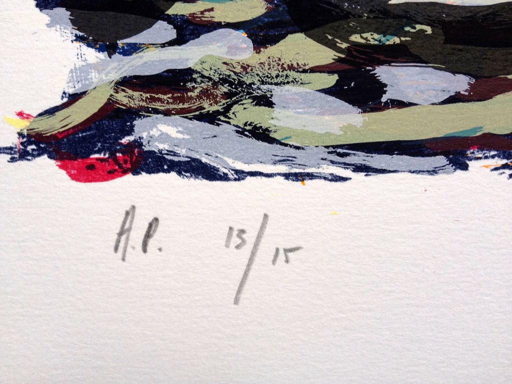 Rob Scholte - geen titel - zeefdruk kopen? Bied vanaf 150!