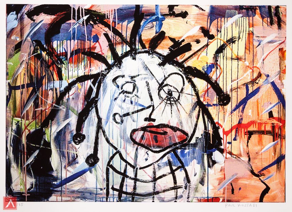 Paul Indrek Kostabi - Fine Tooth Comb - 75 ex, giclee, gesigneerd kopen? Bied vanaf 89!