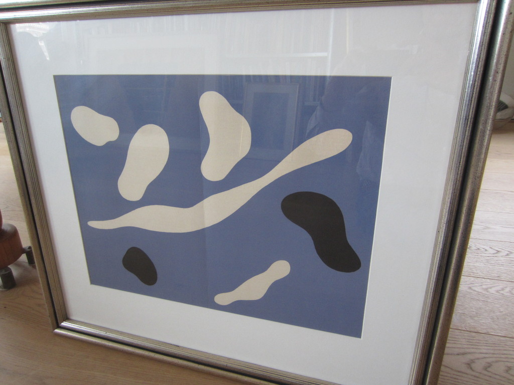  ZELDZAME LITHO HANS ARP  DUBBELE PAGINA DERRIERE LE MIROIR 1949  kopen? Bied vanaf 75!