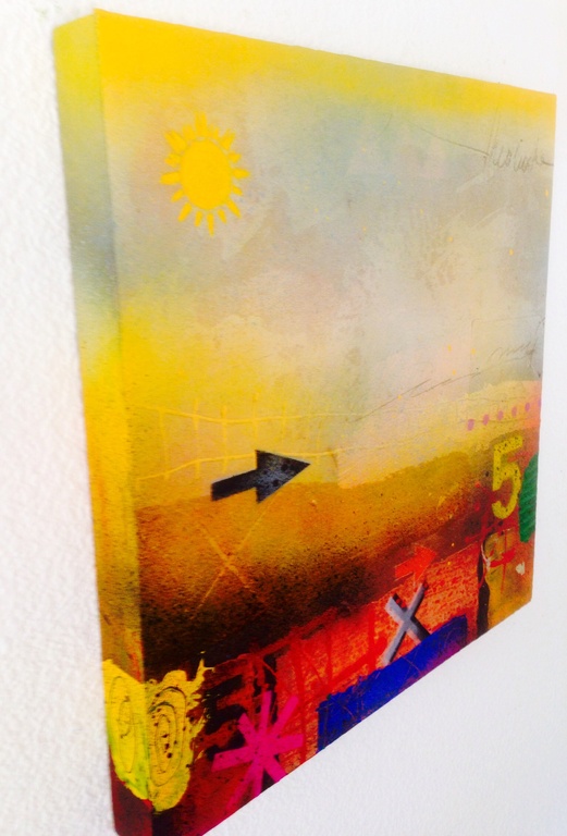 Theo koster, gemengde techniek, a new day kopen? Bied vanaf 1!