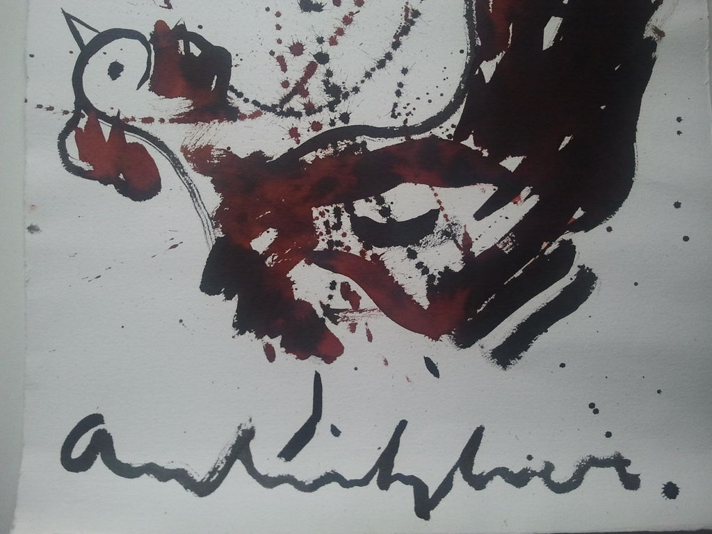 Anton Heyboer - Kip - groot formaat kopen? Bied vanaf 350!