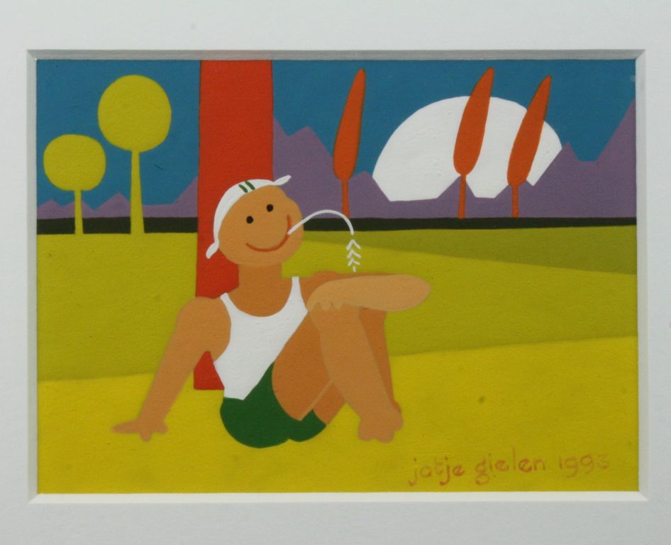 Jotje Gielen, silk-screen print 1993 kopen? Bied vanaf 12!