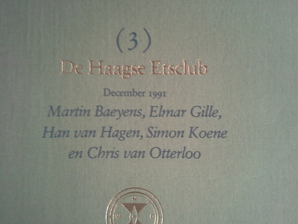 HAAGSE ETSCLUB  MAP 3 kopen? Bied vanaf 200!