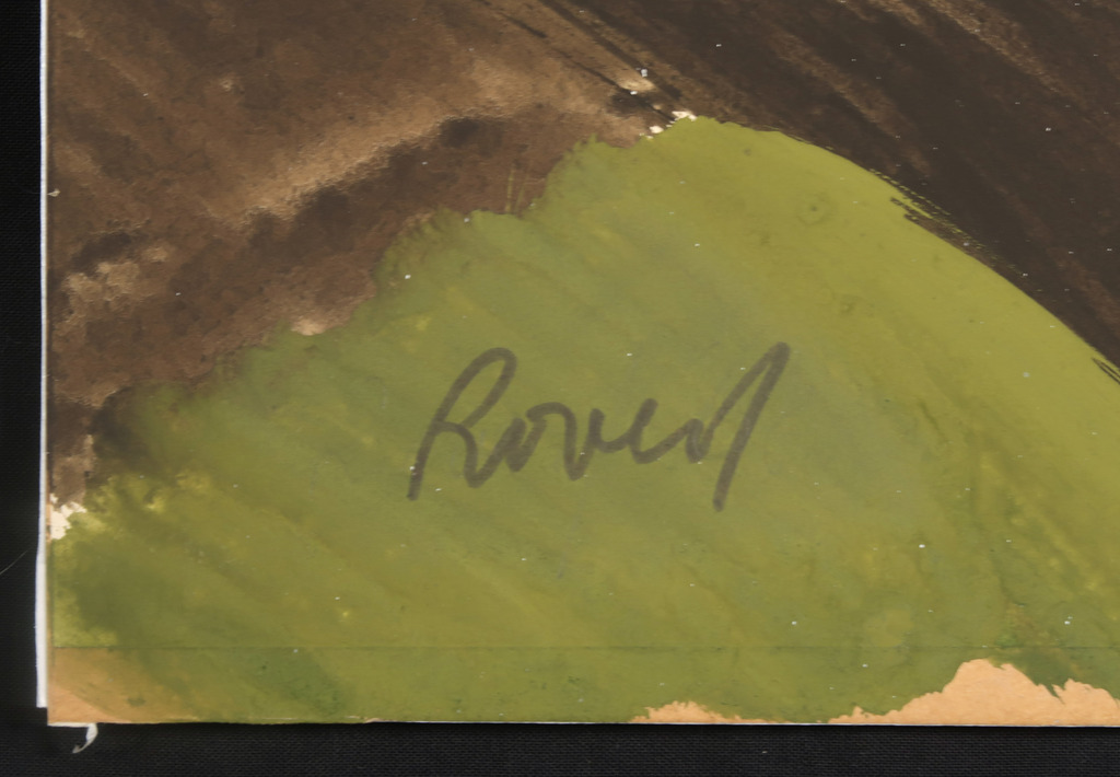 Anton Rovers: Gouache, Schots landschap kopen? Bied vanaf 50!