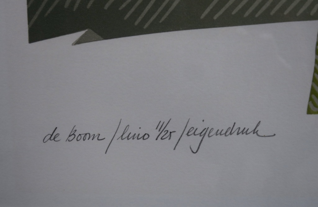 Harr Scheffer: Lino, De boom - Ingelijst kopen? Bied vanaf 20!