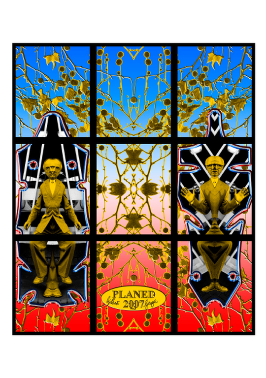 Gilbert & George, PLANED. verkocht voor € 100!
