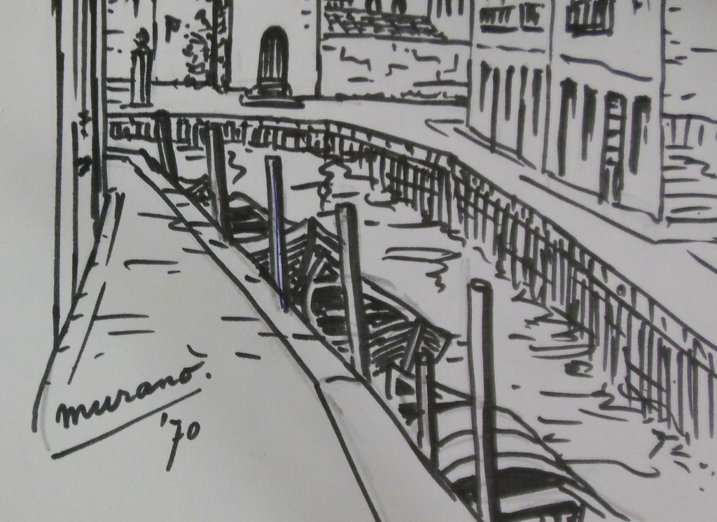 Jan P.H. de Vries: Lot met 3 tekeningen, Stads- en dorpsgezichen kopen? Bied vanaf 1!