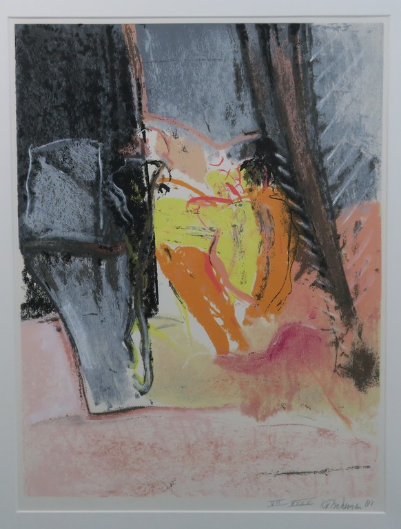 Kees van Bohemen: Litho, Z.T. (2) - Ingelijst  kopen? Bied vanaf 50!