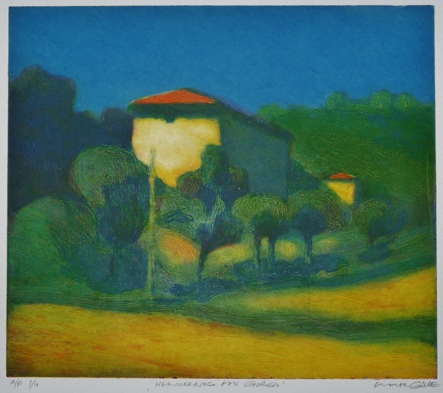 Elmar Gille, Reliefdiepdruk, Herinnering aan Giorgio verkocht voor € 60!