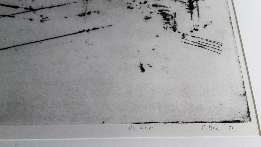 Peter Bes, De Trap - Gesigneerde ets 1978 kopen? Bied vanaf 75!