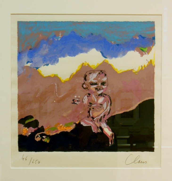 Zeefdruk van Hugo Claus - In de Verre Woestijn verkocht voor € 145!