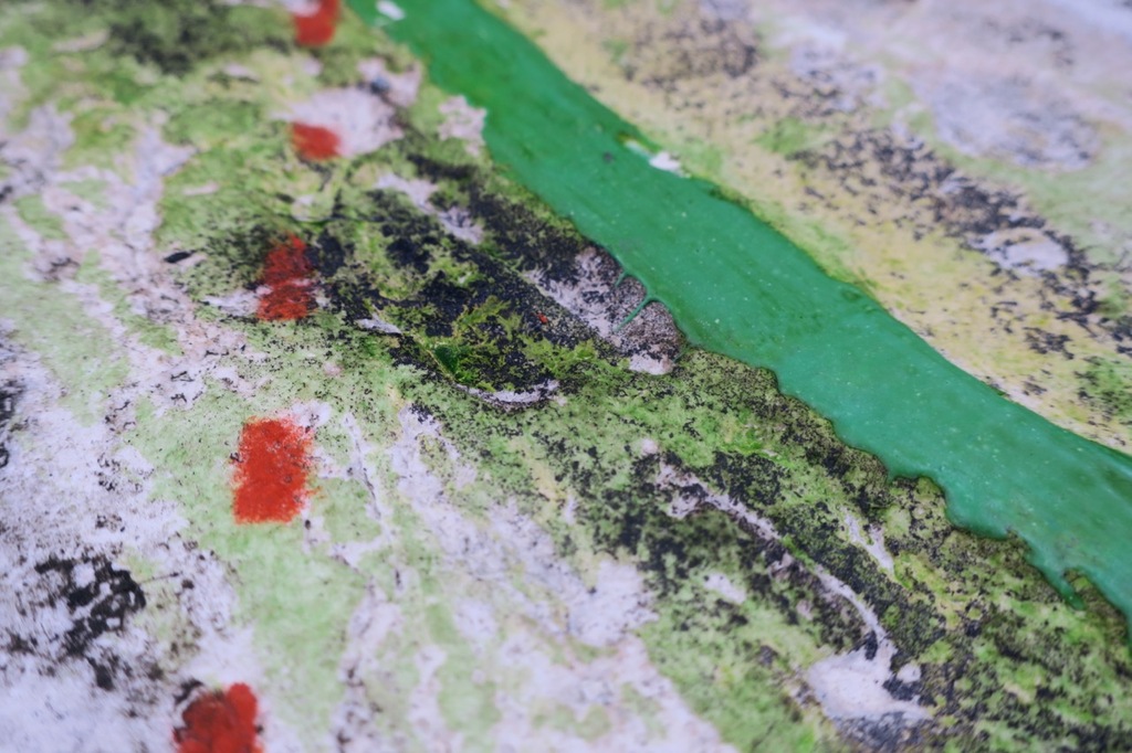 James Coignard: Carborundum op samengeperst papier (viltstructuur),Tweeluik ABCD kopen? Bied vanaf 175!