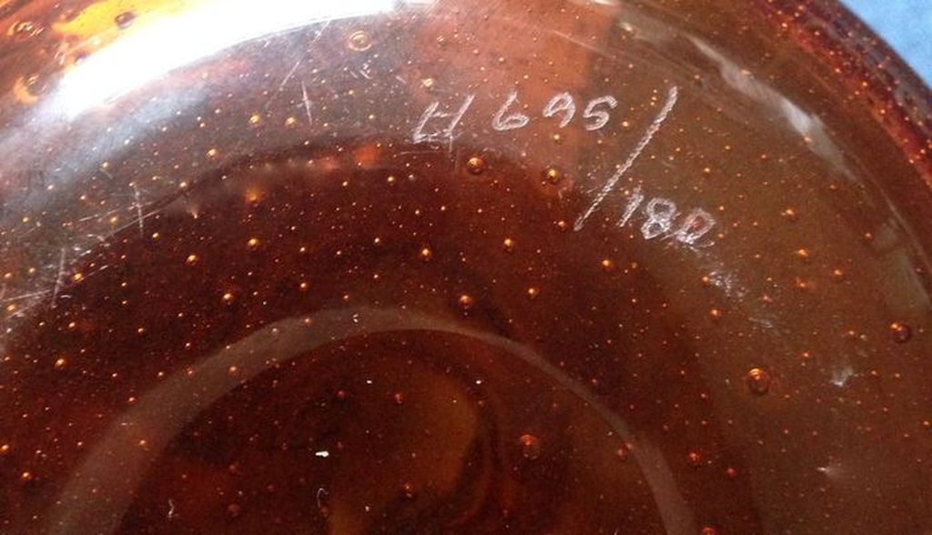 Max Verboeket - Amberkleurige vaas uit de Antigua serie voor Royal Leerdam  kopen? Bied vanaf 1!