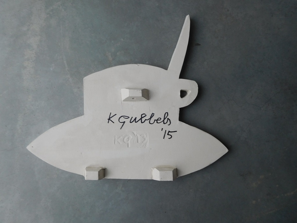Klaas Gubbels, Volksbondkopje, Keramieken multiple, 2013, gesigneerd kopen? Bied vanaf 150!
