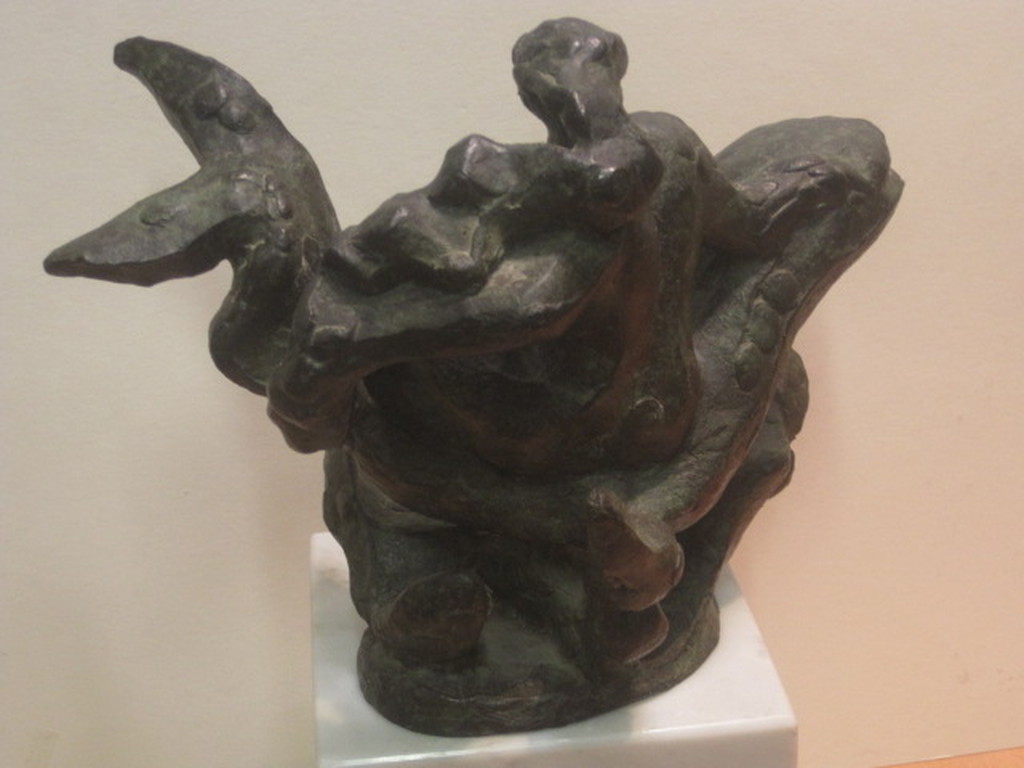  Uniek!! bronzen sculptuur van Nic Jonk "ontwapening van de Zee" ca. 1965  kopen? Bied vanaf 1!