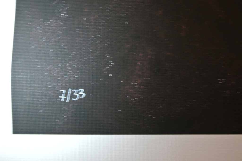 ARMANDO  -Das Grab- Glicee op doek. 2013  7/33  Handgesigneerd. kopen? Bied vanaf 275!