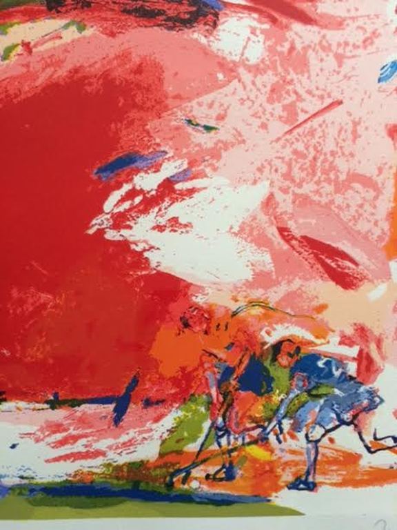 Jan van Diemen Zeefdruk Titel - Dameshockey-  In aluminium lijst kopen? Bied vanaf 45!