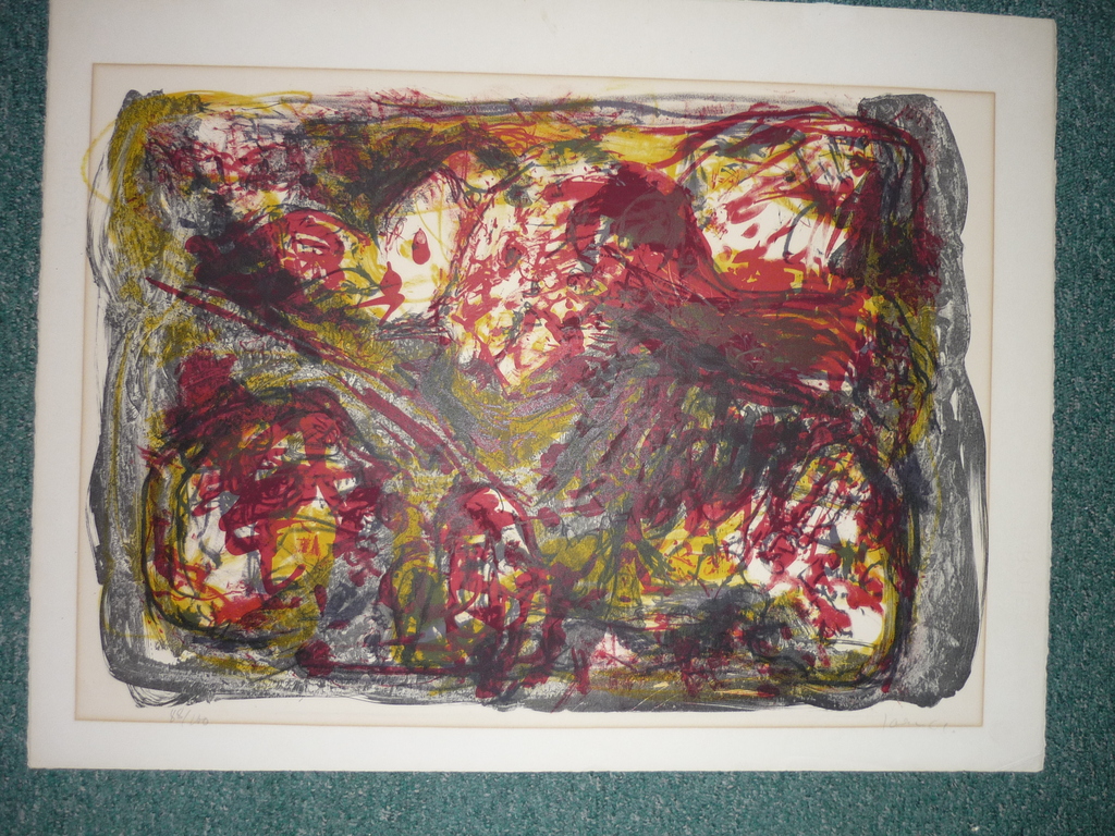 Litho van Asger Jorn uit 1961. kopen? Bied vanaf 575!
