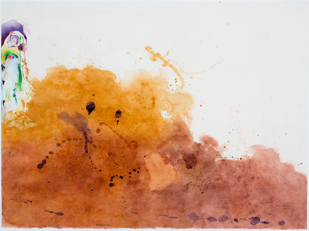 Jef Diederen - Santiago, gemengde techniek (ingelijst) kopen? Bied vanaf 450!