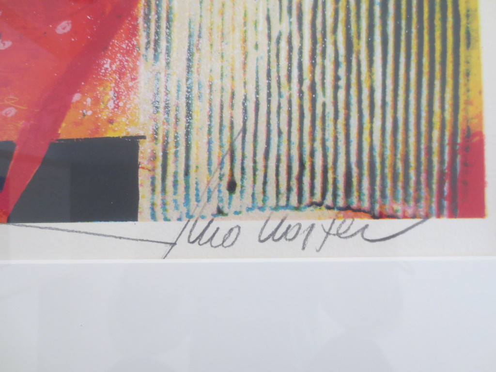 KOSTER THEO - gesigneerde kleuren zeefdruk - LIAISON II - 2004 kopen? Bied vanaf 130!