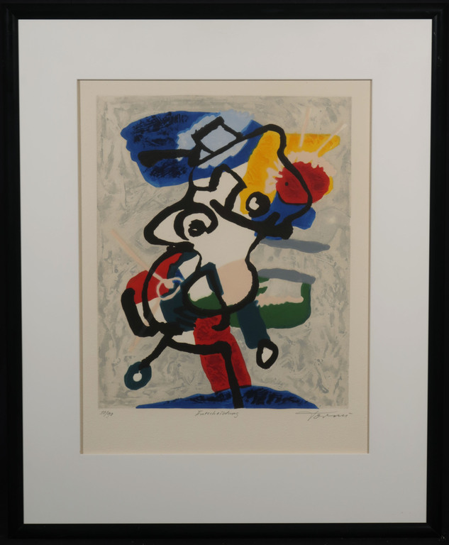 Jan Tormi: Carborundum, Entscheidung - Ingelijst verkocht voor € 85!