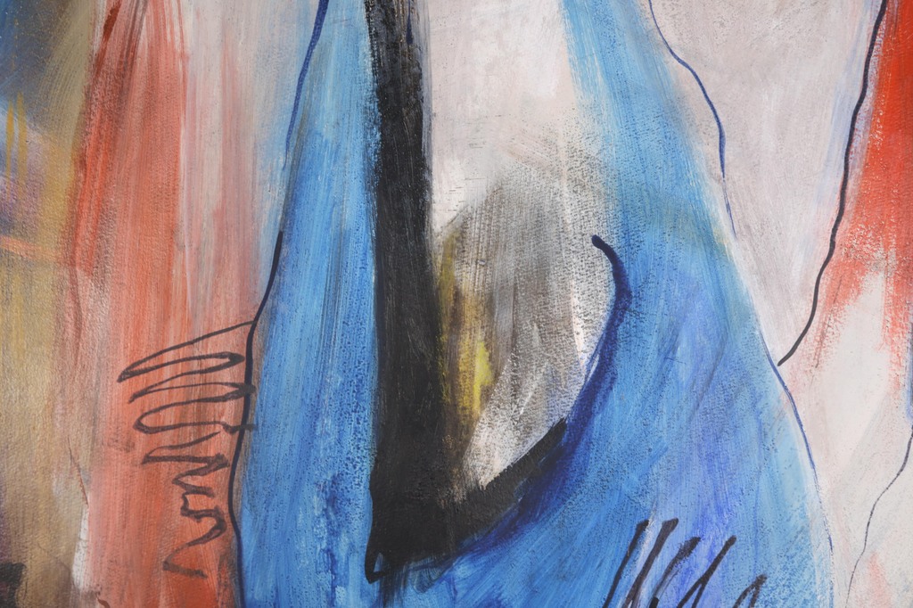 Ronald Debbaut - Ronald Debbaut: Acryl op papier, Zonder titel II kopen? Bied vanaf 1!