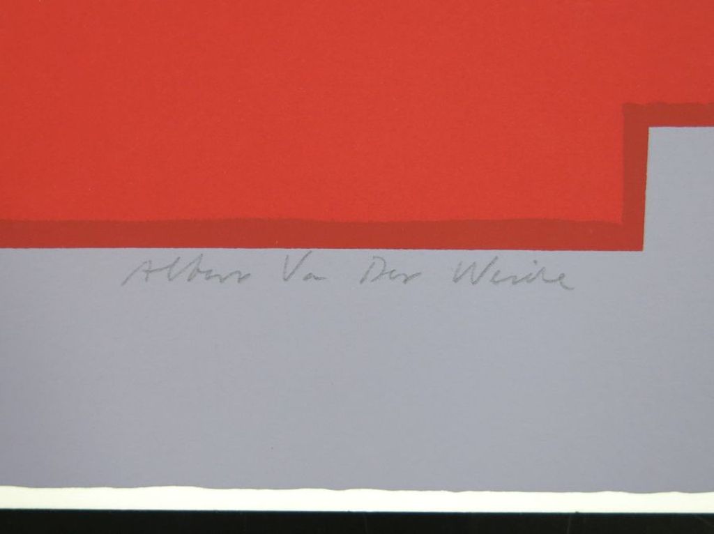 Albert van der Weide: Zeefdruk, Gezicht II kopen? Bied vanaf 1!