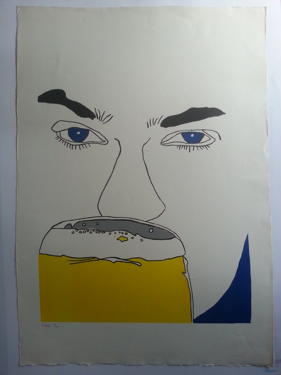 Jacob Zekveld - Bierdrinker, litho kopen? Bied vanaf 1!