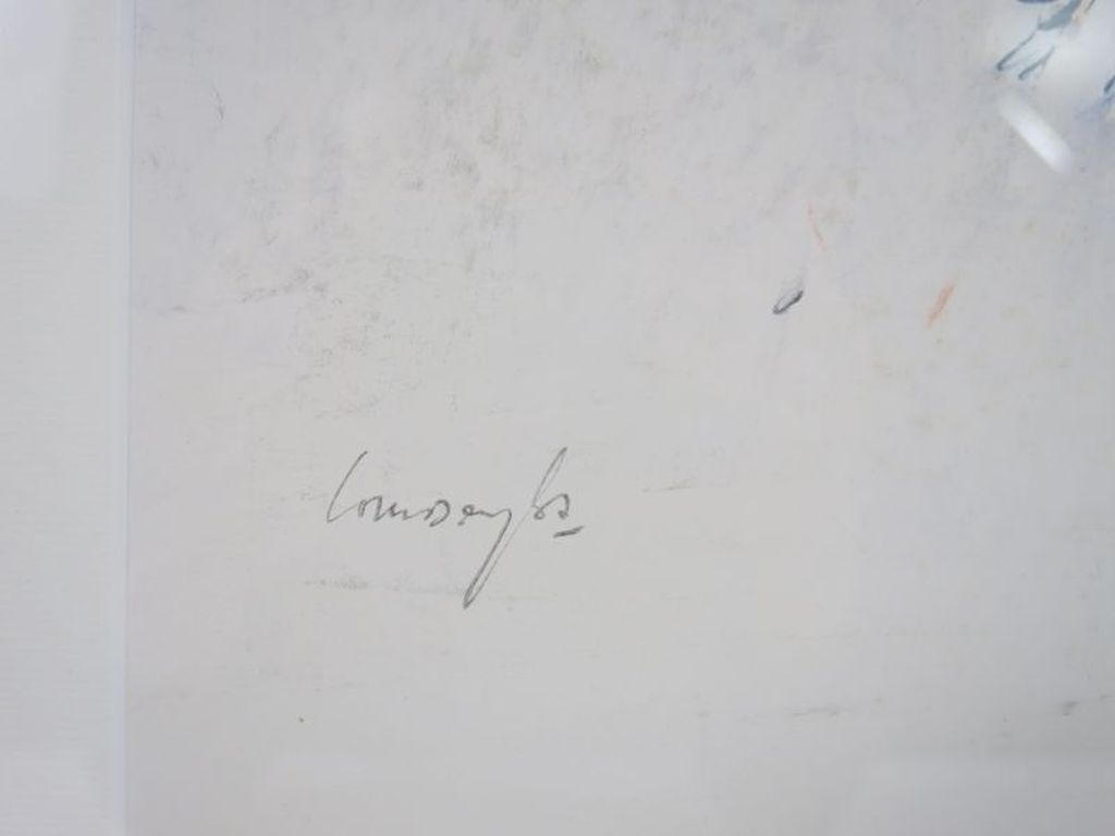 Louis Derijks: Gemengde Techniek, Abstract - Ingelijst kopen? Bied vanaf 50!