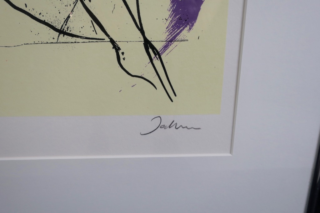 Jochum Bakker: Zeefdruk, All over anything - Ingelijst kopen? Bied vanaf 40!